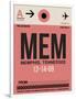 MEM Memphis Luggage Tag II-NaxArt-Framed Art Print