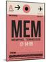 MEM Memphis Luggage Tag II-NaxArt-Mounted Art Print