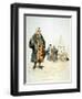 Member of a London Wardmote Inquest in Official Dress, 1808-William Henry Pyne-Framed Giclee Print