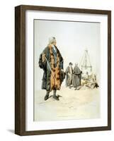 Member of a London Wardmote Inquest in Official Dress, 1808-William Henry Pyne-Framed Giclee Print