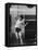 Member of Japan's Nichibo Championship Women's Volleyball Team-Larry Burrows-Framed Stretched Canvas