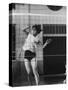 Member of Japan's Nichibo Championship Women's Volleyball Team-Larry Burrows-Stretched Canvas
