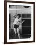 Member of Japan's Nichibo Championship Women's Volleyball Team-Larry Burrows-Framed Photographic Print