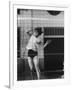 Member of Japan's Nichibo Championship Women's Volleyball Team-Larry Burrows-Framed Photographic Print