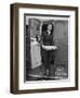 Member of Red Cross Clubmobile Katherine Spaatz, Dispensing Doughnuts, Coffee, Cigarettes and Gum-Bob Landry-Framed Photographic Print