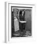 Member of Red Cross Clubmobile Katherine Spaatz, Dispensing Doughnuts, Coffee, Cigarettes and Gum-Bob Landry-Framed Photographic Print