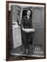 Member of Red Cross Clubmobile Katherine Spaatz, Dispensing Doughnuts, Coffee, Cigarettes and Gum-Bob Landry-Framed Photographic Print