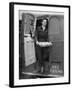 Member of Red Cross Clubmobile Katherine Spaatz, Dispensing Doughnuts, Coffee, Cigarettes and Gum-Bob Landry-Framed Photographic Print