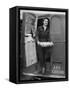 Member of Red Cross Clubmobile Katherine Spaatz, Dispensing Doughnuts, Coffee, Cigarettes and Gum-Bob Landry-Framed Stretched Canvas