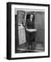 Member of Red Cross Clubmobile Katherine Spaatz, Dispensing Doughnuts, Coffee, Cigarettes and Gum-Bob Landry-Framed Photographic Print