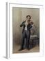 Member of the 6th Duke of Devonshire's Orchestra-William Henry Hunt-Framed Giclee Print