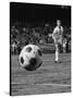 Member of the Chicago Spurs Watching as the Ball Is Coming His Way During the Beginning of the Game-null-Stretched Canvas