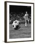 Member of the Chicago Spurs Watching as the Ball Is Coming His Way During the Beginning of the Game-null-Framed Photographic Print