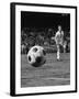 Member of the Chicago Spurs Watching as the Ball Is Coming His Way During the Beginning of the Game-null-Framed Photographic Print