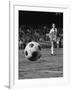 Member of the Chicago Spurs Watching as the Ball Is Coming His Way During the Beginning of the Game-null-Framed Photographic Print