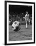 Member of the Chicago Spurs Watching as the Ball Is Coming His Way During the Beginning of the Game-null-Framed Photographic Print