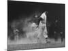 Member of the Cleveland Indians Stealing a Base During a Game Against the New York Yankees-Yale Joel-Mounted Premium Photographic Print