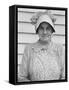 Member of the congregation of Wheeley's church who is called Queen, near Gordonton, NC, 1939-Dorothea Lange-Framed Stretched Canvas