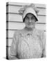 Member of the congregation of Wheeley's church who is called Queen, near Gordonton, NC, 1939-Dorothea Lange-Stretched Canvas