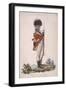 Member of the Light Infantry in the Bank Volunteers, Holding a Rifle with a Bayonet Attached, 1799-John Barlow-Framed Giclee Print