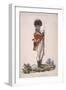 Member of the Light Infantry in the Bank Volunteers, Holding a Rifle with a Bayonet Attached, 1799-John Barlow-Framed Giclee Print