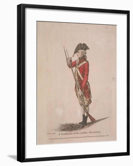 Member of the London Association Volunteers, 1780-null-Framed Giclee Print