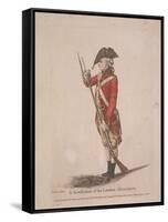 Member of the London Association Volunteers, 1780-null-Framed Stretched Canvas