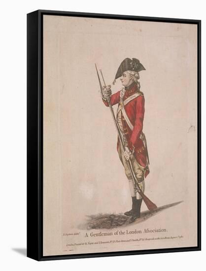 Member of the London Association Volunteers, 1780-null-Framed Stretched Canvas