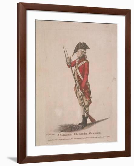 Member of the London Association Volunteers, 1780-null-Framed Giclee Print