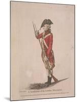 Member of the London Association Volunteers, 1780-null-Mounted Giclee Print