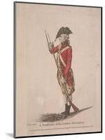 Member of the London Association Volunteers, 1780-null-Mounted Giclee Print