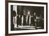 Members at the entrance of Murray's Club, Beak Street, Soho, London, c1913-c1929-Unknown-Framed Photographic Print