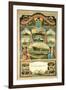 Members certificate of the Associated Shipwright's Society-English School-Framed Giclee Print