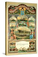 Members certificate of the Associated Shipwright's Society-English School-Stretched Canvas