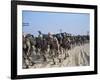 Members of 82nd Airborne-Pool-Framed Photographic Print