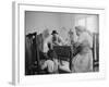 Members of a Jewish Family Sitting Down For a Meal-Paul Schutzer-Framed Photographic Print