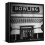 Members of a Women's Bowling League Exiting the Bowling Alley-Charles E^ Steinheimer-Framed Stretched Canvas