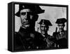 Members of Dictator Franco's Feared Guardia Civil in Rural Spain, from Essay "Spanish Village."-W^ Eugene Smith-Framed Stretched Canvas