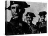 Members of Dictator Franco's Feared Guardia Civil in Rural Spain, from Essay "Spanish Village."-W^ Eugene Smith-Stretched Canvas