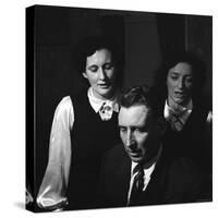 Members of Famed Musical Family the Carters Sara Carter, A.P. Carter and Maybelle Carter Millard-Eric Schaal-Stretched Canvas