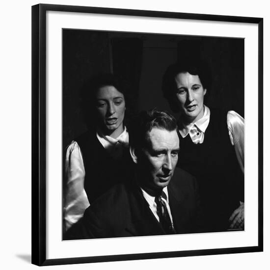 Members of Famous Country and Western Music Carter Family Maybelle Carter-Eric Schaal-Framed Premium Photographic Print