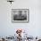 Members of Handlebar Club Sitting at Table and Having Formal Beer Session-Nat Farbman-Framed Photographic Print displayed on a wall