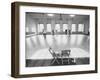 Members of Merce Cunningham Dance Company Practicing before Mirror in Studio-John Loengard-Framed Premium Photographic Print