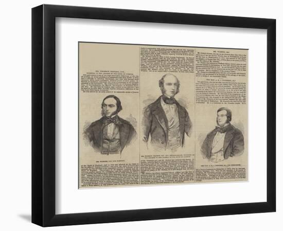 Members of Parliament-null-Framed Premium Giclee Print