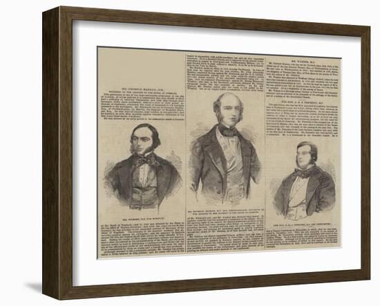 Members of Parliament-null-Framed Giclee Print