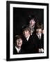 Members of Singing Group the Beatles: John Lennon, Paul McCartney, George Harrison and Ringo Starr-John Dominis-Framed Premium Photographic Print