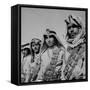 Members of the Arab Legion Wearing their Picturesque Head-Dresses-James Jarche-Framed Stretched Canvas
