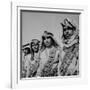 Members of the Arab Legion Wearing their Picturesque Head-Dresses-James Jarche-Framed Premium Photographic Print