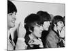 Members of the Beatles During an Interview at Los Angeles International Airport-Bill Ray-Mounted Premium Photographic Print