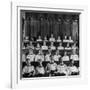 Members of the Boys Choir at St. John the Divine Episcopal Church Singing During Services-Cornell Capa-Framed Photographic Print